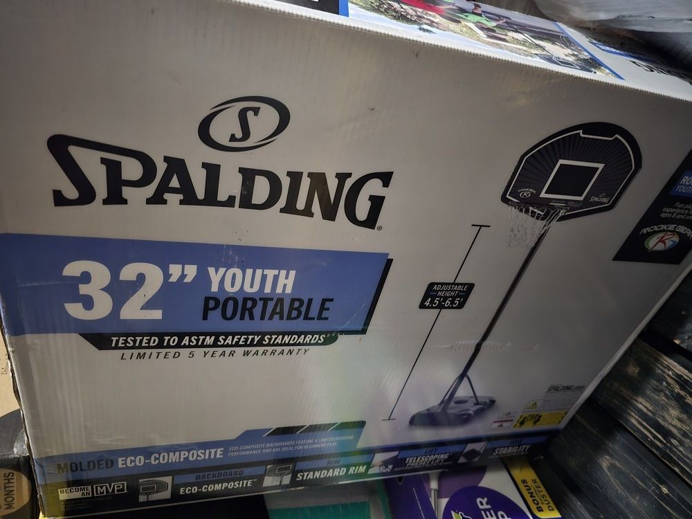 Youth Portable Basketball Hoop