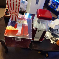 Two Popcorn Poppers