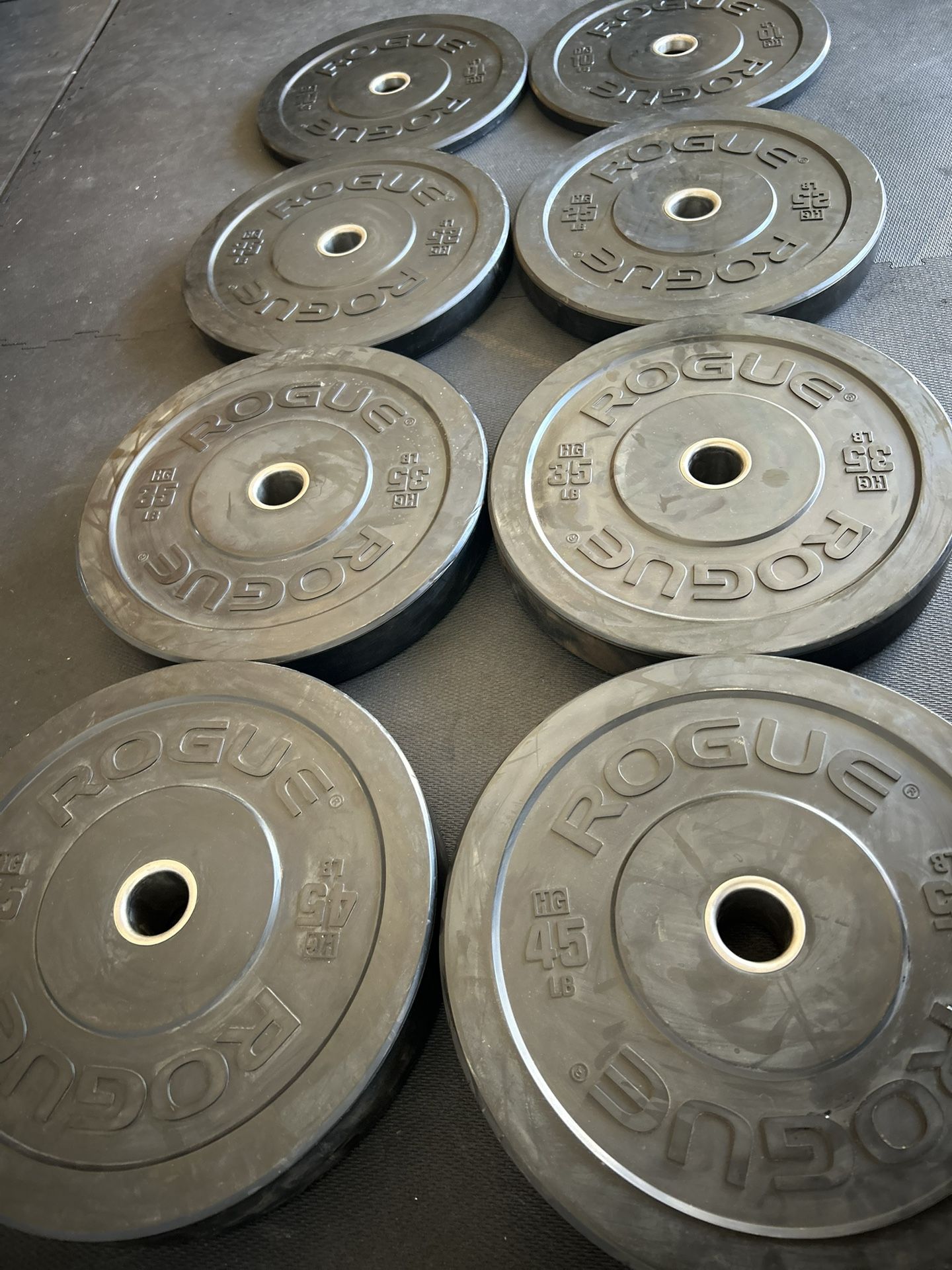 ROGUE HG 2.0 BUMPER PLATES -230LB HG 2.0 Set