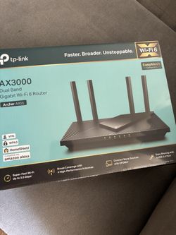 Tp Link AX3000 Archer AX55 WiFi Router