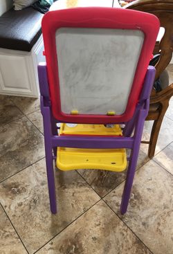 Easel and white board