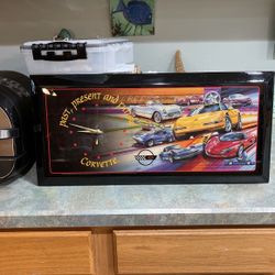 Antique Corvette Clock 