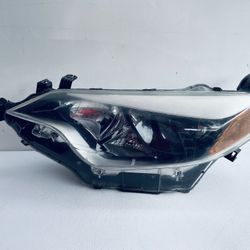 2014-2016 TOYOTA COROLLA LEFT DRIVER SIDE HEADLIGHT HALOGEN OEM 