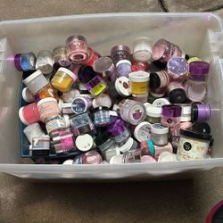 HUGE Professional Acrylic Nail Powder Collection