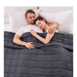 25 Lb Gray Weighted Blanket