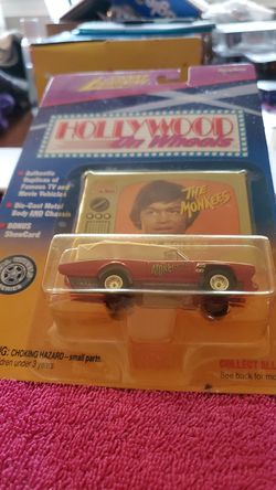 Monkees with Guitar Johnny Lightning