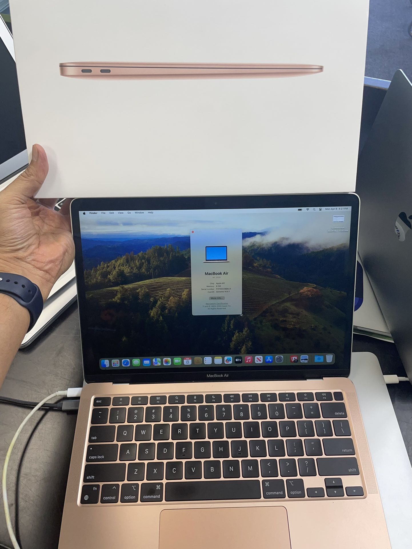 2020 2021 Apple MacBook Air M1 Chip 512 SSD Warranty *Read Detail