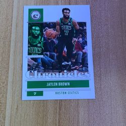 Jaylen Brown PANINI Basketball Card 