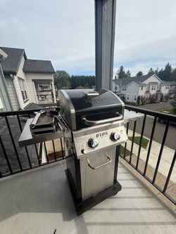 Nexgrill Deluxe 2-Burner Propane Gas Grill w/ 2