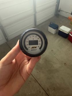 AEM Boost Gauge