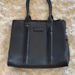 Wrangler Large Tote Bag for Women Shoulder Purse with Strap Vintage Top-Handle