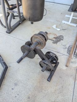 Weight plates and stand