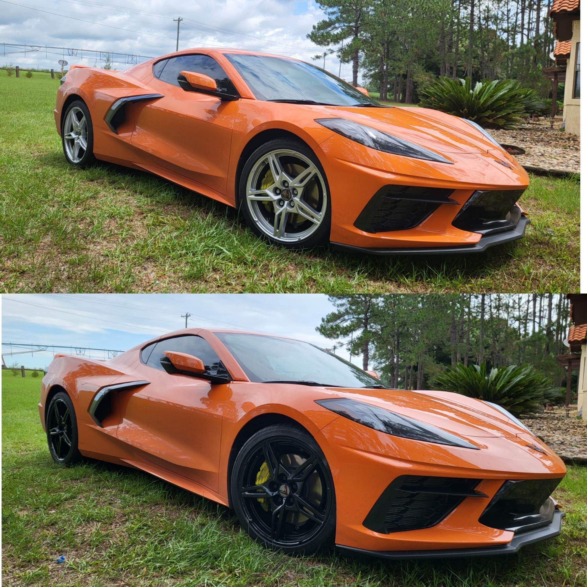 Black Trim, Black Wheels, Wheel Restoration!