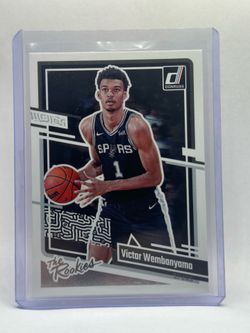 Panini 2023-24 Donruss The Rookies Victor Wembanyama Rookie Card #1 Spurs