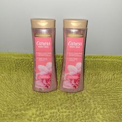 2 Caress Daily Silk Body Wash 20oz 