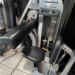 Commercial Nautilus Nitro Plus Preacher Curl – $2,495 FIRM
