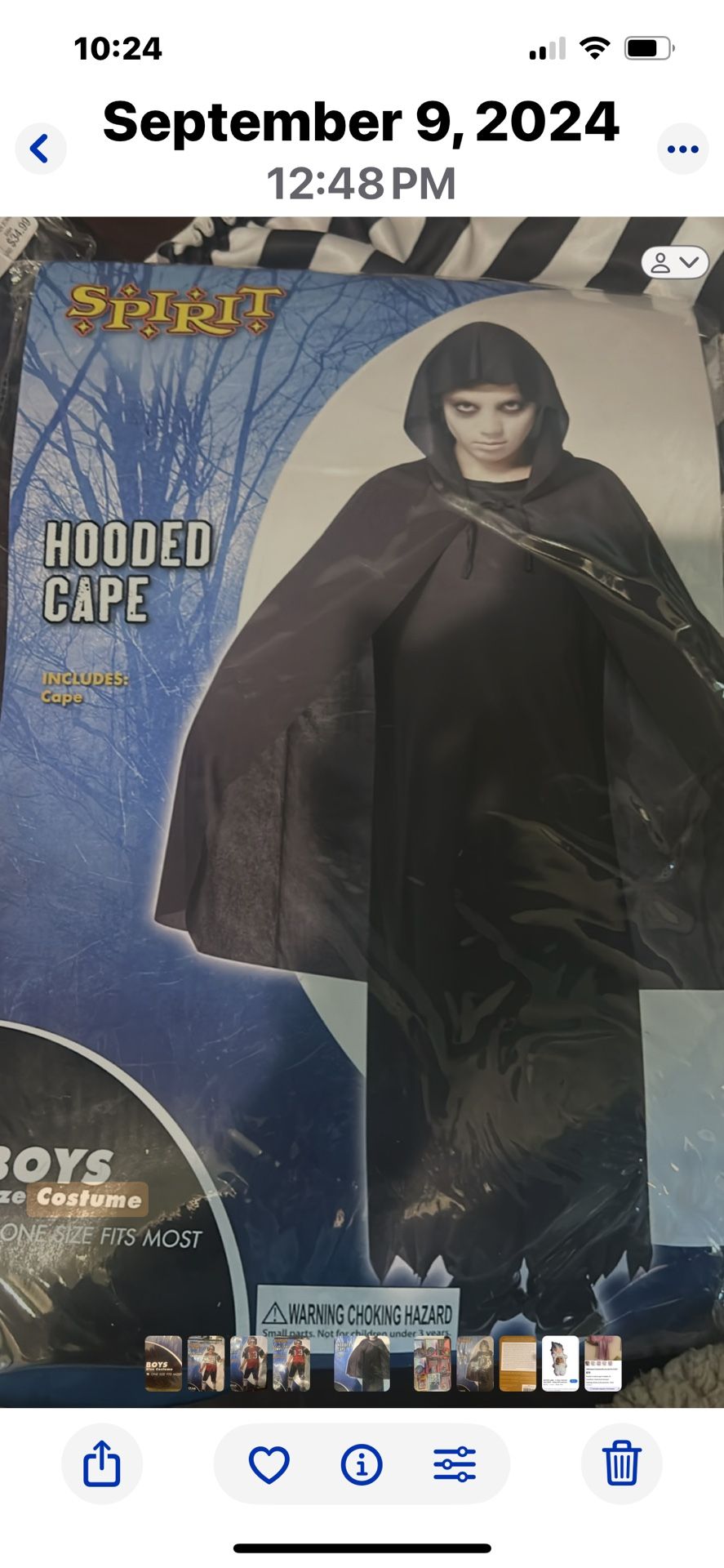 Halloween costumes $10 and up 50 to choose from