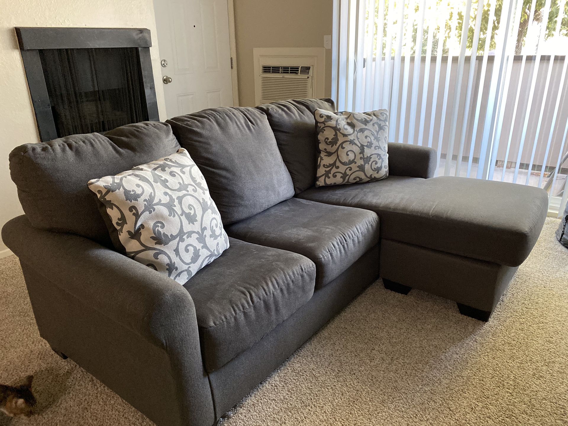 Gray Sectional - Ashley’s Furniture