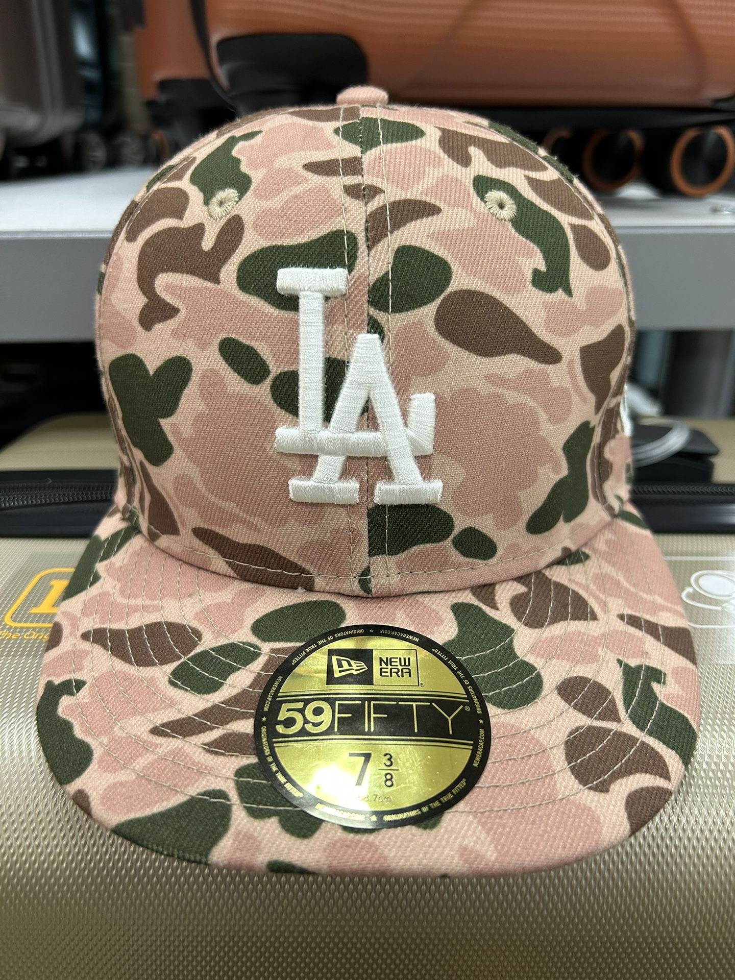 New Era 59fifty Los Angeles Dodgers 1988 Ws Patch Fitted Hat Size 7 3/8