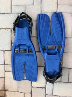 Scuba Pro Twin Jet Fins Men’s Large 11-12 Very Good Condition