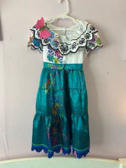 Disney Encanto Mirabel Girls Costume Dress
