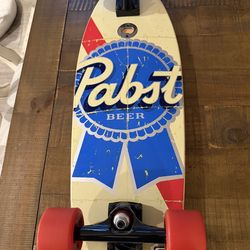 Santa Cruz/ Pabst Blue Ribbon skateboard