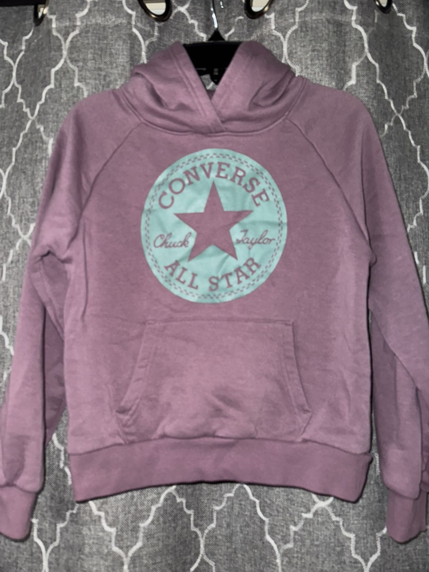 Girls Converse Sweatshirt Size med