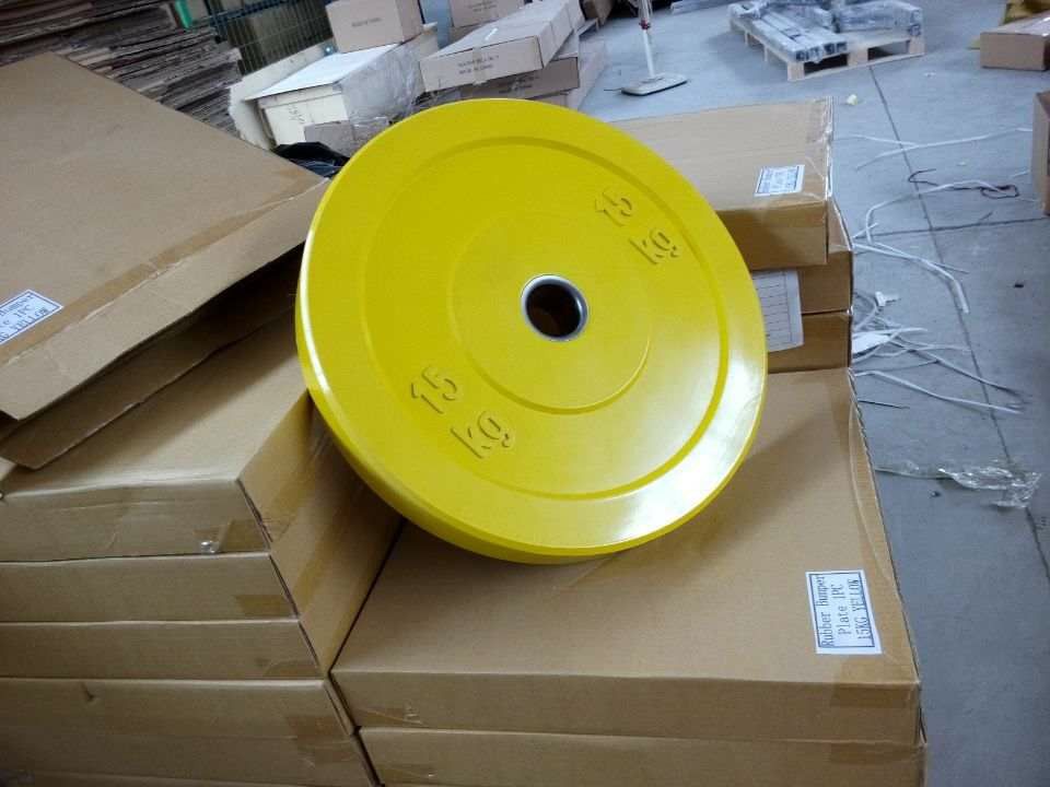 Olympic Rubber Bumper Plates - Pair 25lb
