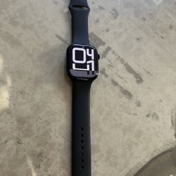 Apple Watch Series 10 46mm GPS Jet Black w/ M/L Black Sport Band For Sale Or Trade For iPhone 16 Pro Max 