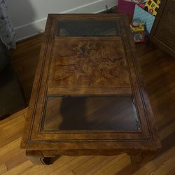 Coffee Table With Matching End Table 