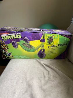 Teenage Mutant Ninja Turtles 3-Wheel Kids Scooter
