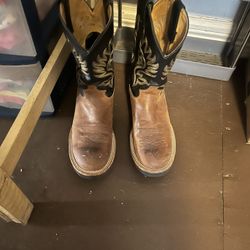 justin boots size 12
