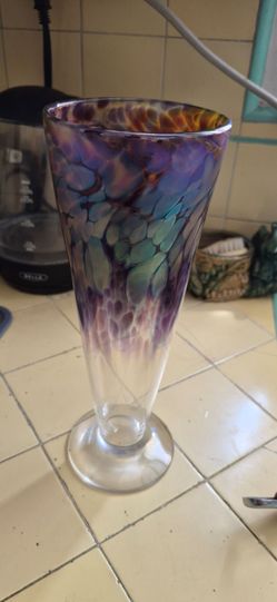 Hand-blown Beer glass