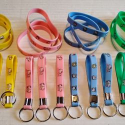 Hello Kitty Bracelets and Keychains NEW
