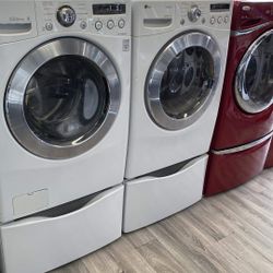 LG Washer And Gas Or Electric  Dryer Set For $750