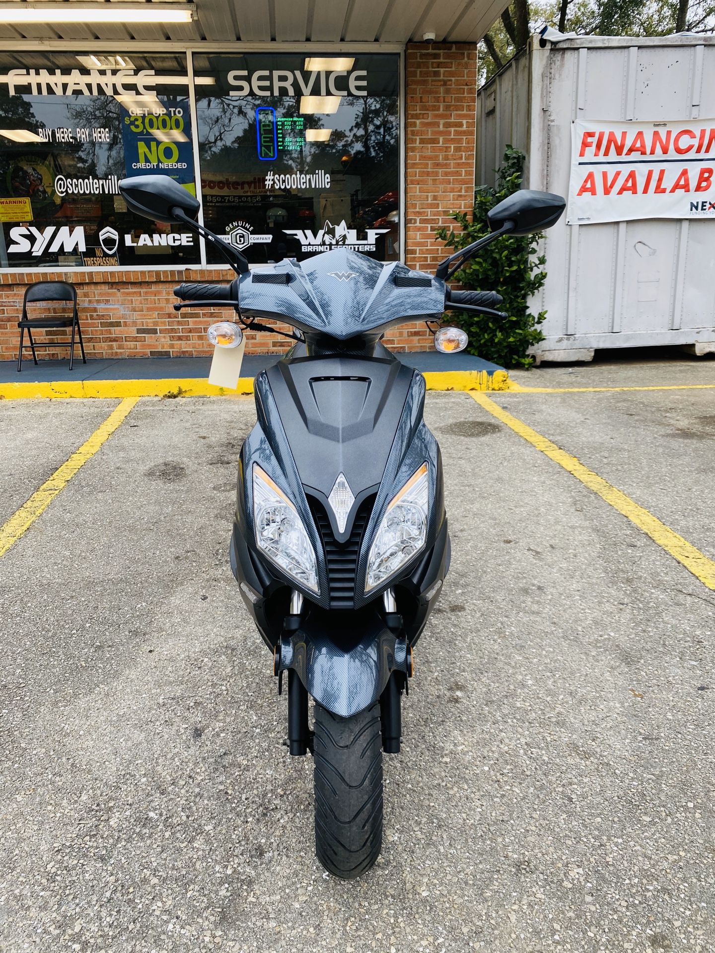 Brand New Wolf V150 Carbon Fiber Scooter. Only $1699!