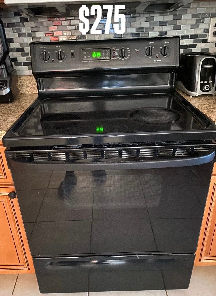 Black Glass Stove