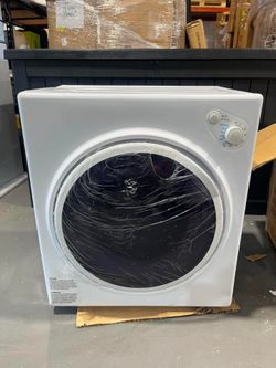 New-CTT 1500W Portable Clothes Dryer 3.5 cu.ft, 110V Portable Dryers for Laundry with 4 Drying Mode, Apartments, RVs, Dorms
