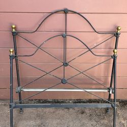 Wrought Iron Twin Bed Frame And Rails