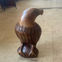 Carved Wood Eagle