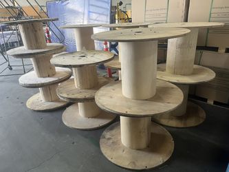 Heavy Duty Wooden Spools
