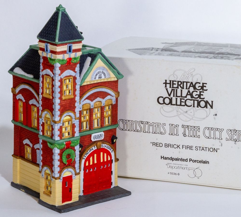 Red Brick Fire Station - Christmas In The City