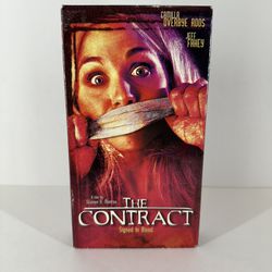 The Contract (VHS, 2001) Steven R Monroe Jeff Fahey