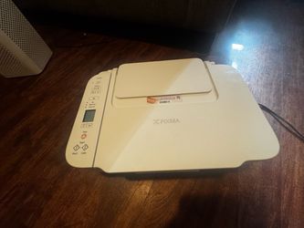 Canon PIXMA TS3700 Series Wireless All-in-One Printer (White)