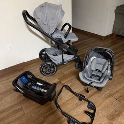 Nuna Mixx Stroller and Car seat 