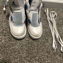 Jordan 4s (blue Military)