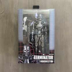 In Hand, Brand New, Never Opened NECA - The Terminator - Endoskeleton - 7" Action Figure