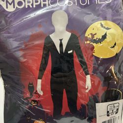 Halloween Slenderman Kids Costume