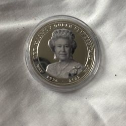 Pure Silver Queen Elizabeth ii