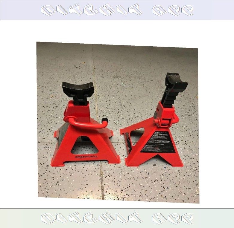 Heavy Duty Jack Stands Double Protection Design chair old